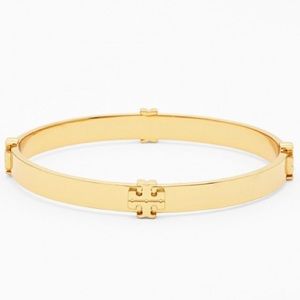 Tory Burch Logo Bangle, Tory Gold (49410)